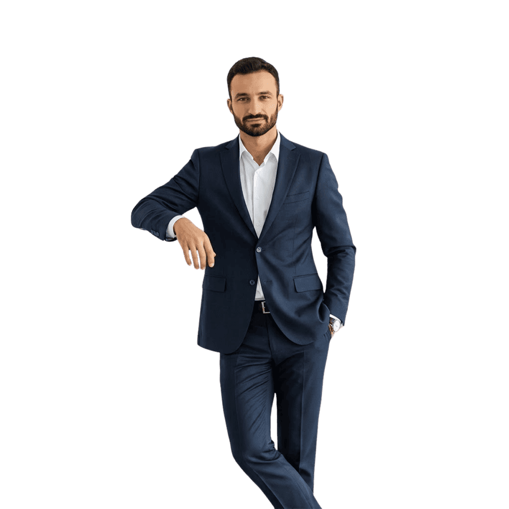Charcoal Slim Suit Image